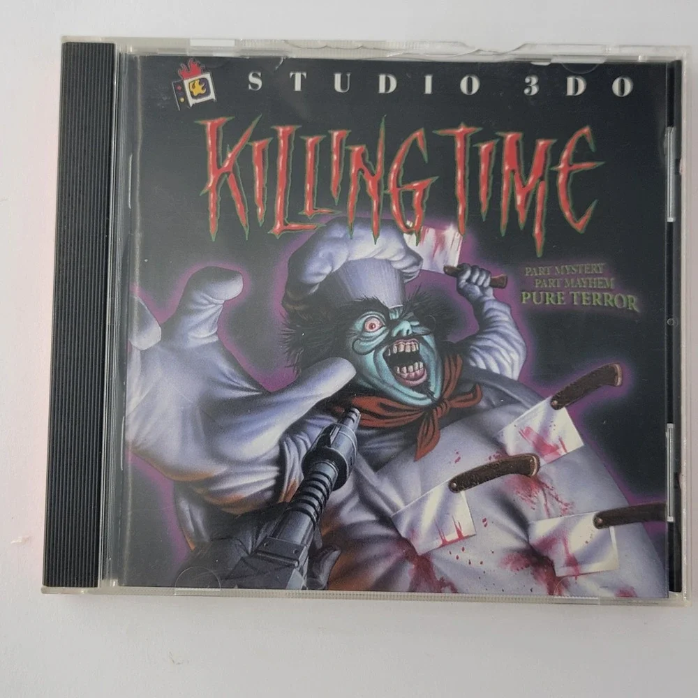 Killing Time 1996‎ PC CD-ROM Studio 3DO - Vintage Computer Video Game Read
